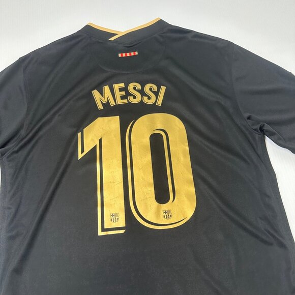 2020-21 Nike FC Barcelona Messi #10 Away Kit XXL - Picture 4 of 6